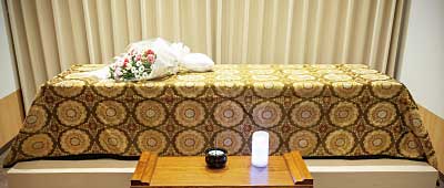 直葬式の祭壇イメージ