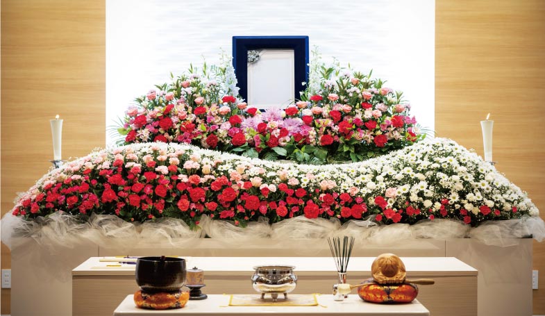 特別葬の祭壇イメージ